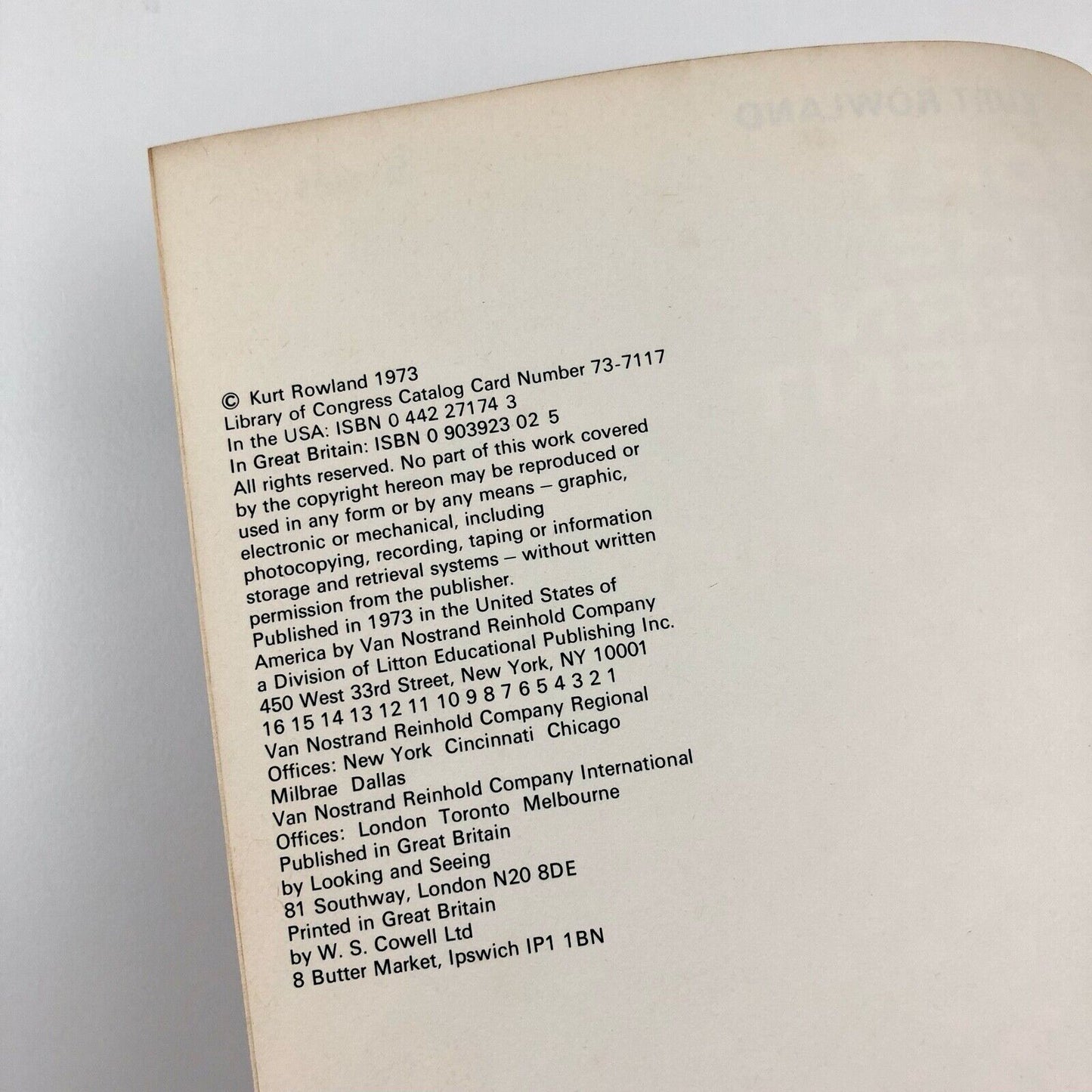 A History of the Modern Movement: Art Architecture Design by Kurt Rowland | Volume 2, 1973