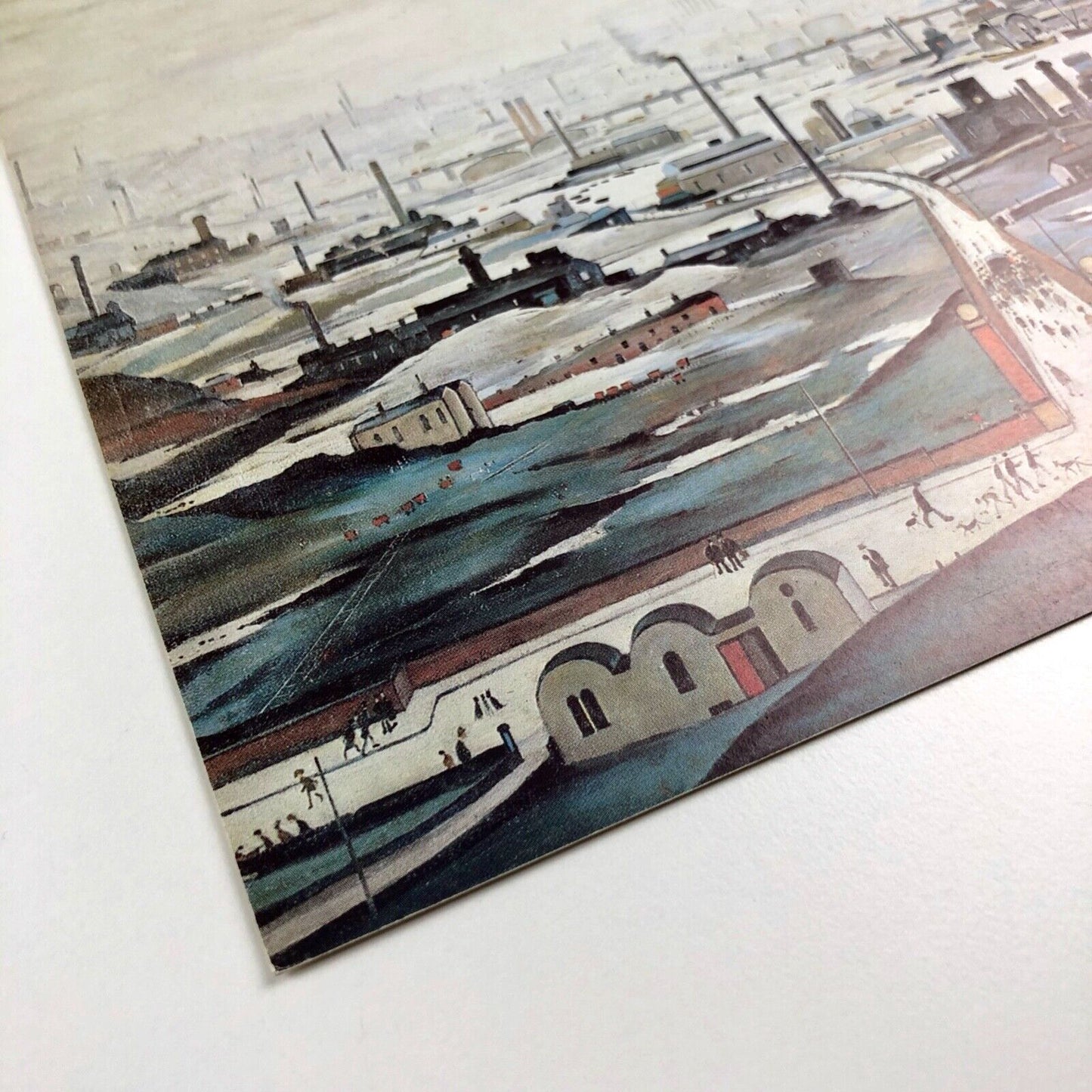 L.S. Lowry. | Promotional card for exhibition held at Crane Kalman Gallery | Undated