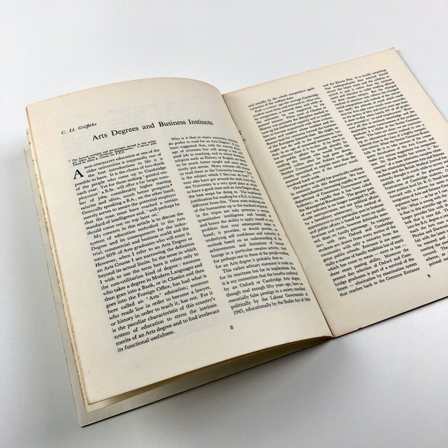 Cambridge Opinion magazine | No. 5 edited by David Leitch, undated believed to be 1957