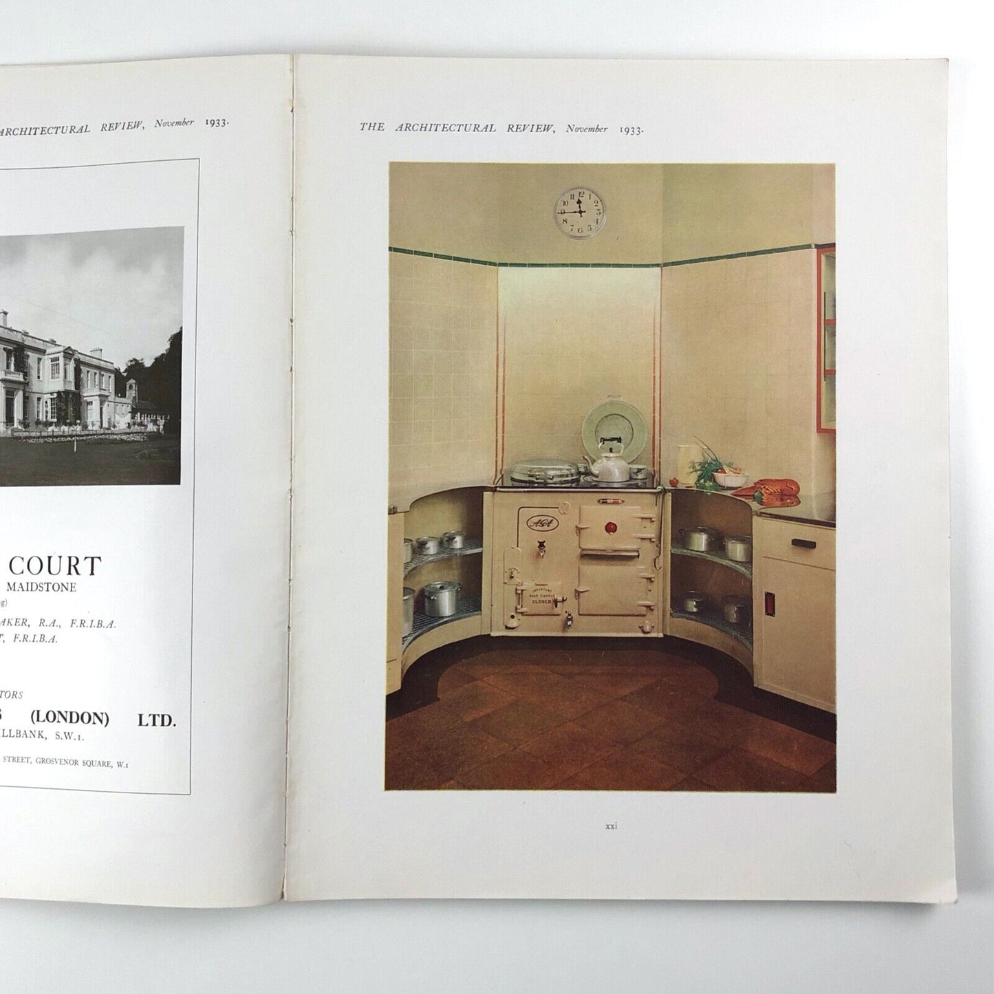 The Architectural Review | 'Electricity' issue | November 1933, LXXIV No. 444