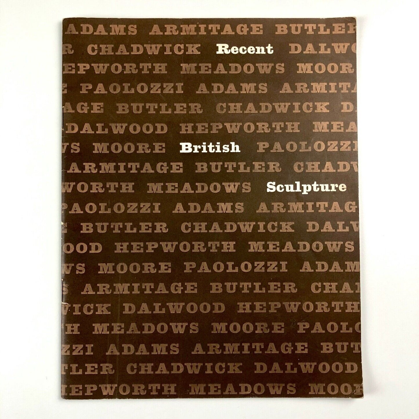 Recent British Sculpture – exhibition catalogue | British Council 1961-63