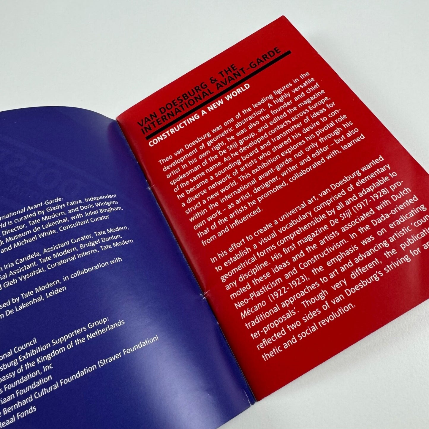 Pocket gallery guide to Van Doesburg & the international avant-garde Tate 2010