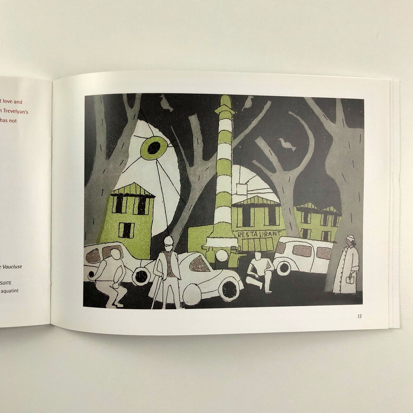 Small catalogue and private view invitation for Julian Trevelyan. Etchings | Bohun Gallery 2014