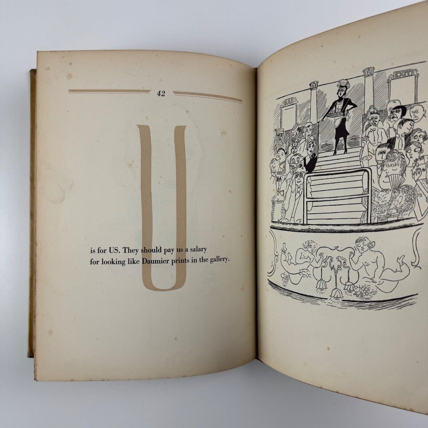 ABC of the Theatre by Humbert Wolfe. Illustrations by Edward Burra | The Cresset Press, 1932