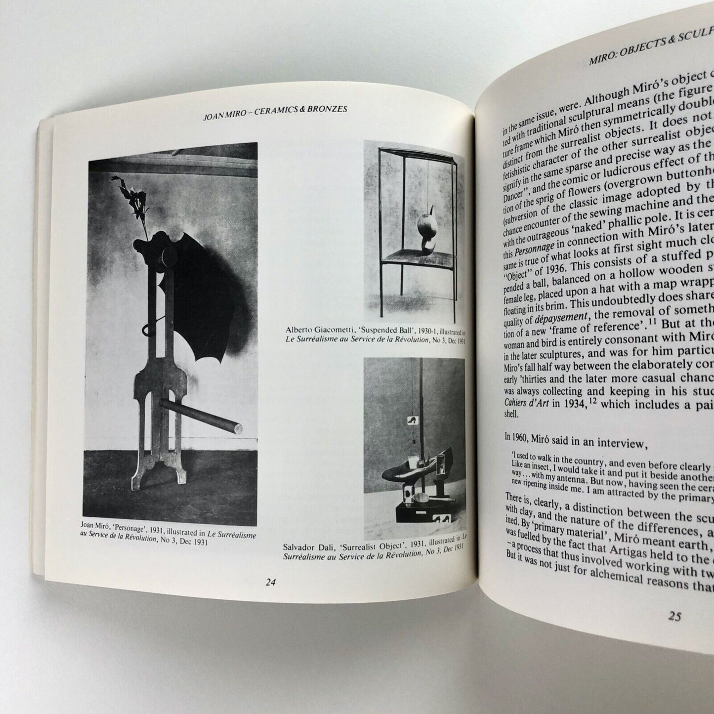 The Touch of Dreams – Joan Miro – Ceramics & Bronzes | Sainsbury Centre for Visual Arts exhibition catalogue, 1985