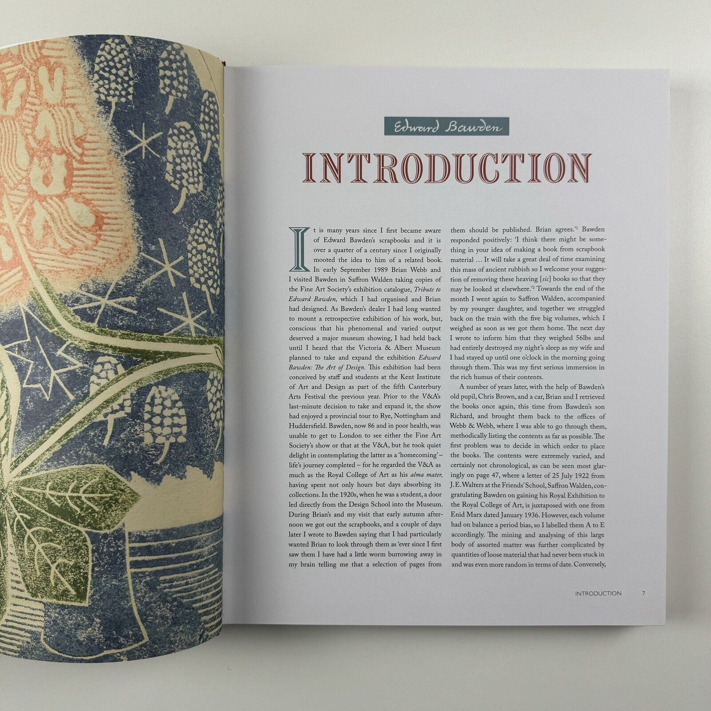 Edward Bawden Scrapbooks by Peyton Skipwith and Brian Webb LH | Signed by the authors
