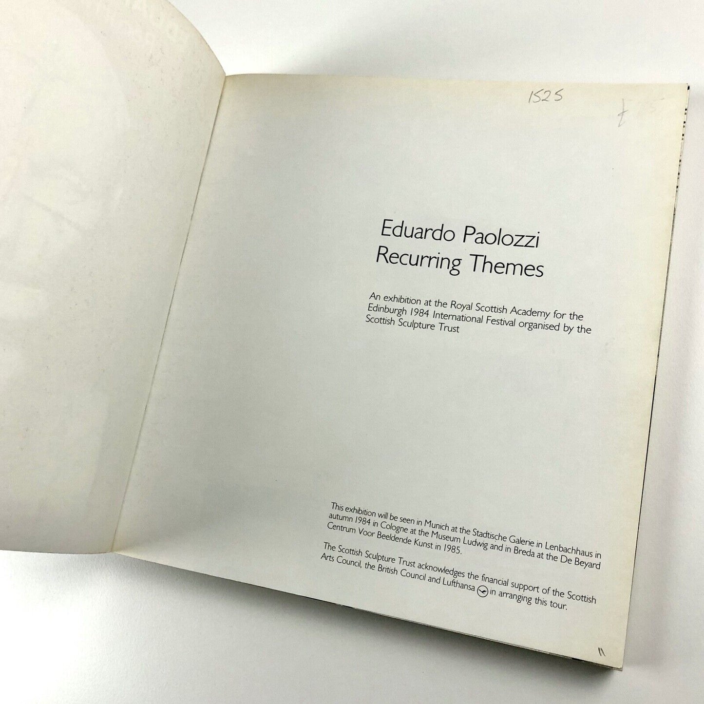 Eduardo Paolozzi: Recurring Themes | Robin Spencer, 1994