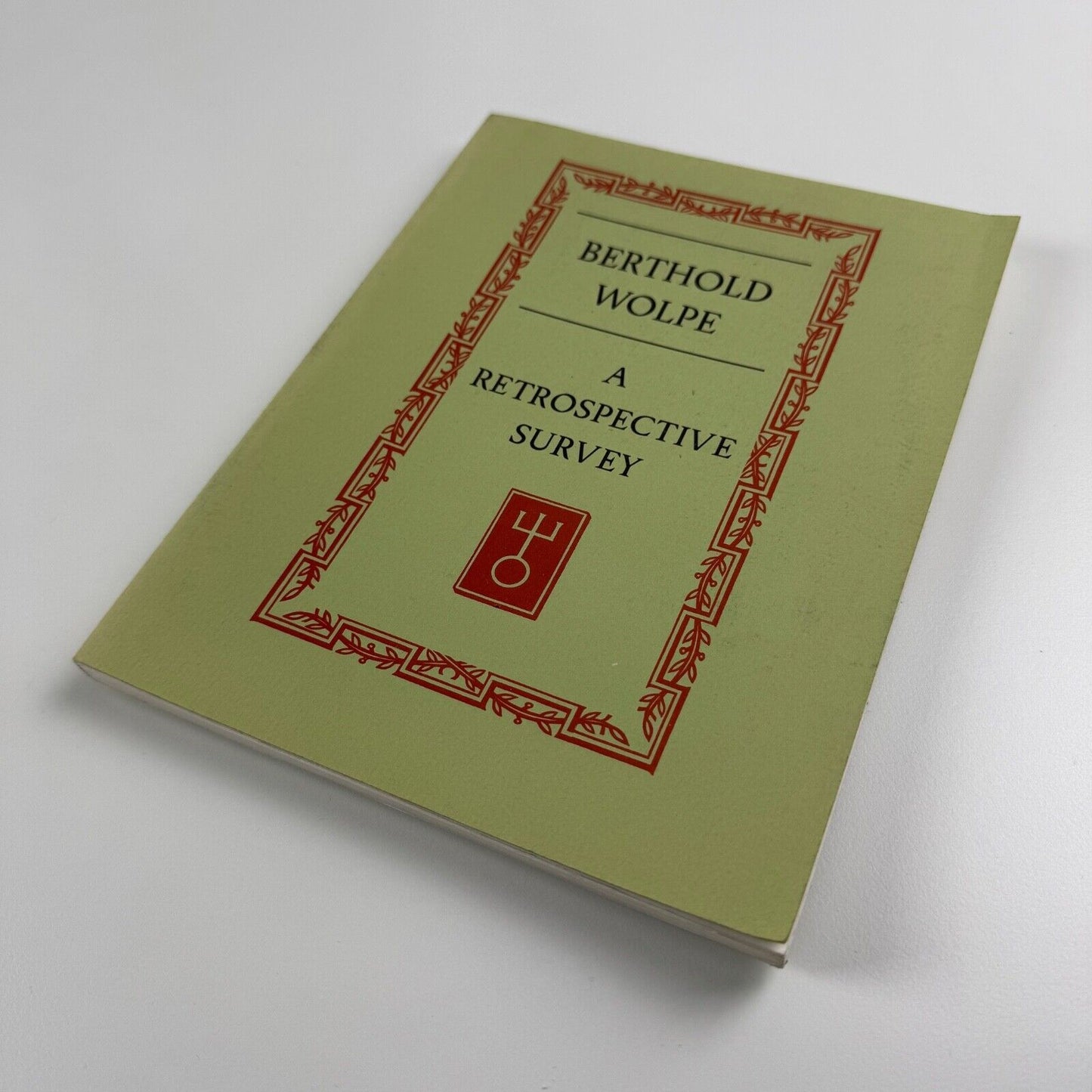 Berthold Wolpe. A retrospective survey | Victoria & Albert Museum and Faber & Faber, 1980