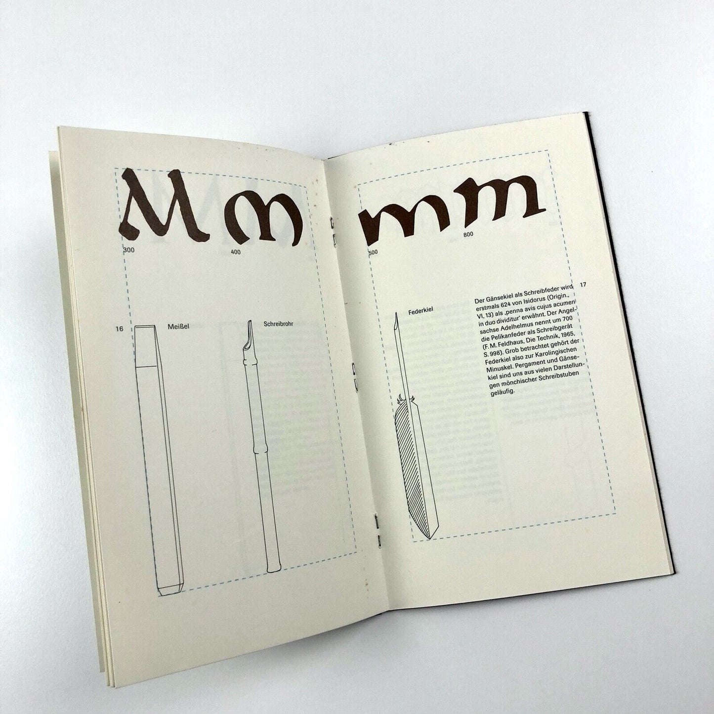 Grundsetzliches Schrift und Werkzeug heft 1 Pentagram | Philipp Luidl 1982