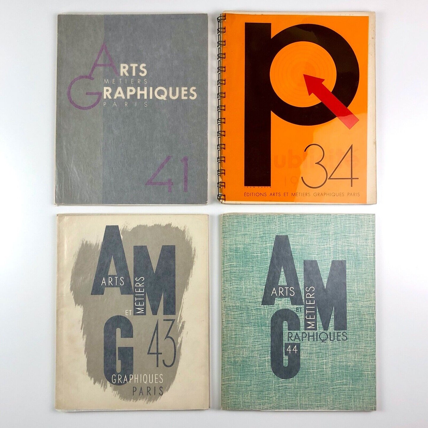 Arts et Métiers Graphiques Vols 1-68 1927-39 Charles Peignot 68 vols some Paul Rand ex-libris