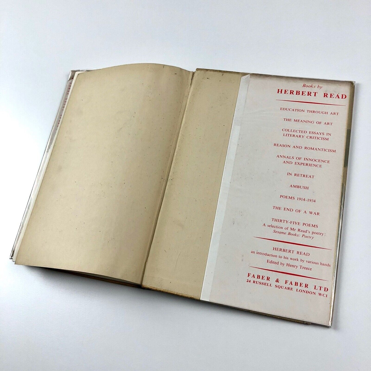 Art and Industry by Herbert Read | Faber & Faber | Second edition, 1944