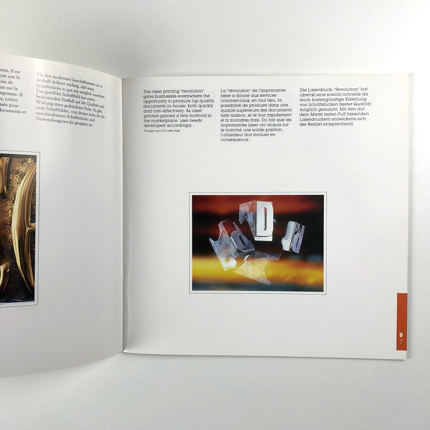 Odd Types - photography of letterforms | Fontware Limited brochure