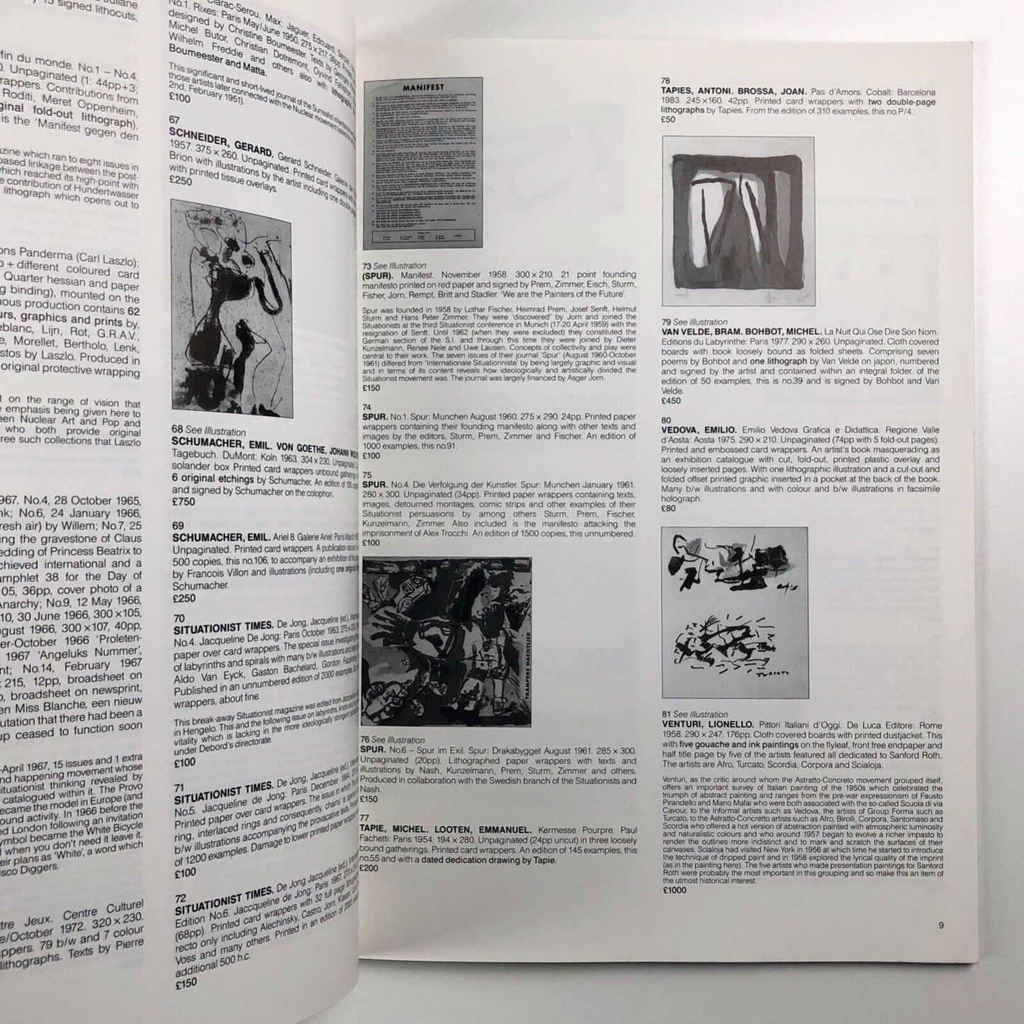 Documents of the Avant-Garde 1945–1990 | Sam Fogg Rare Books | Catalogue 13 | Gordon House design
