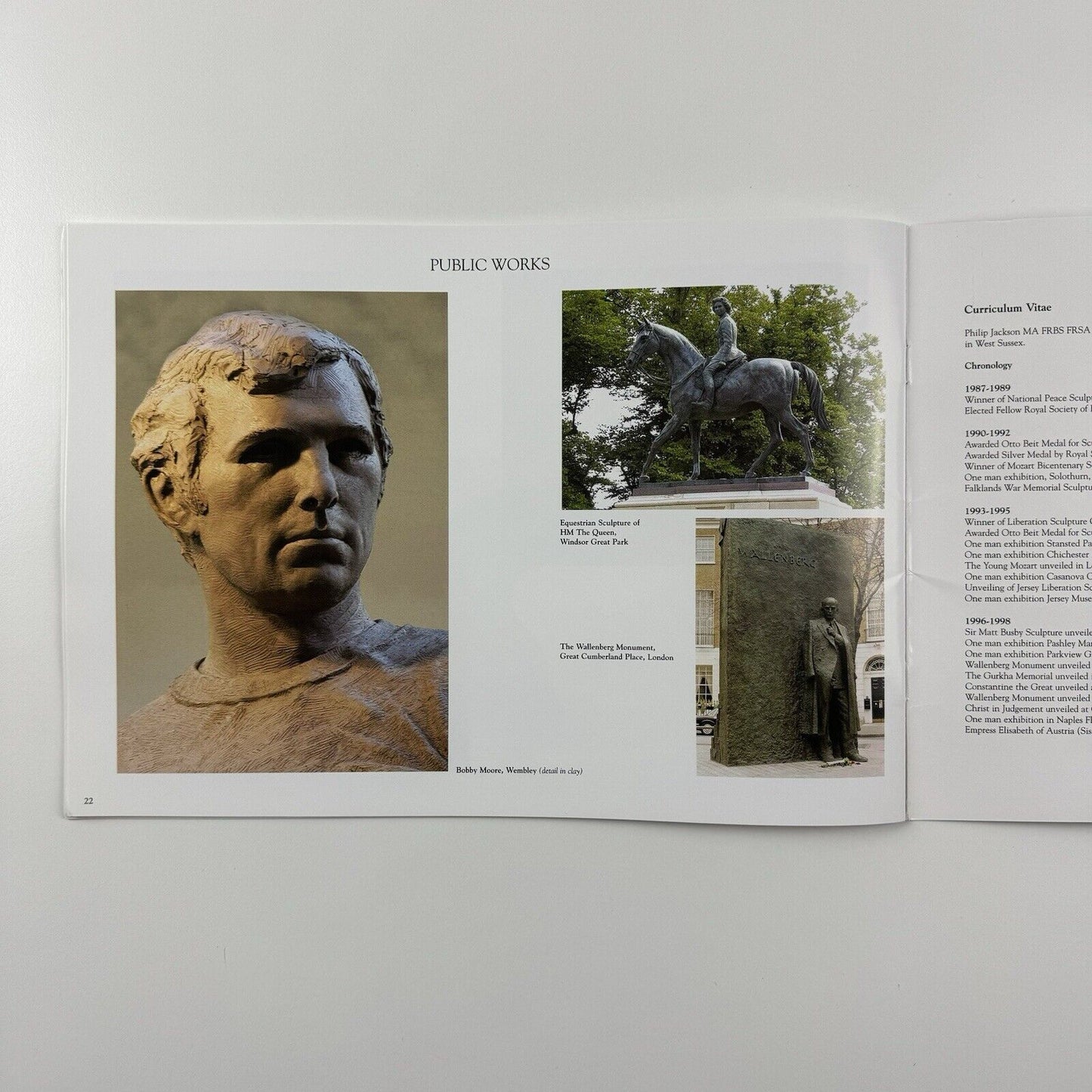 Philip Jackson | The Catto Gallery catalogue booklet, with private view invite | 2007