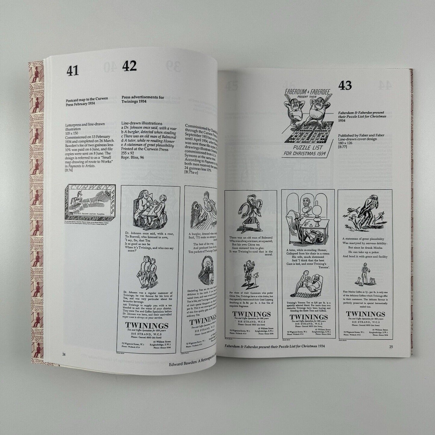Edward Bawden – A Retrospective Survey by Justin Howes | Combined Arts, 1988