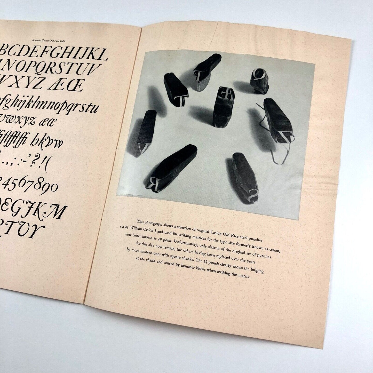 William Caslon 1766–1966 | Wynkyn de Worde | Portfolio with nine inserts, 1966