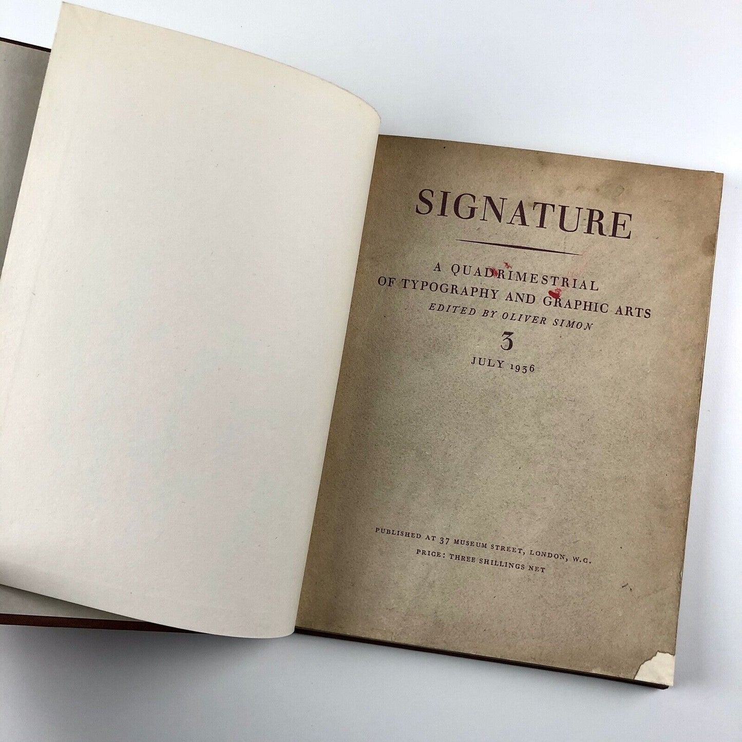 Signature | 3, July 1936 | Edward Bawden and Graham Sutherland | Edited by Oliver Simon