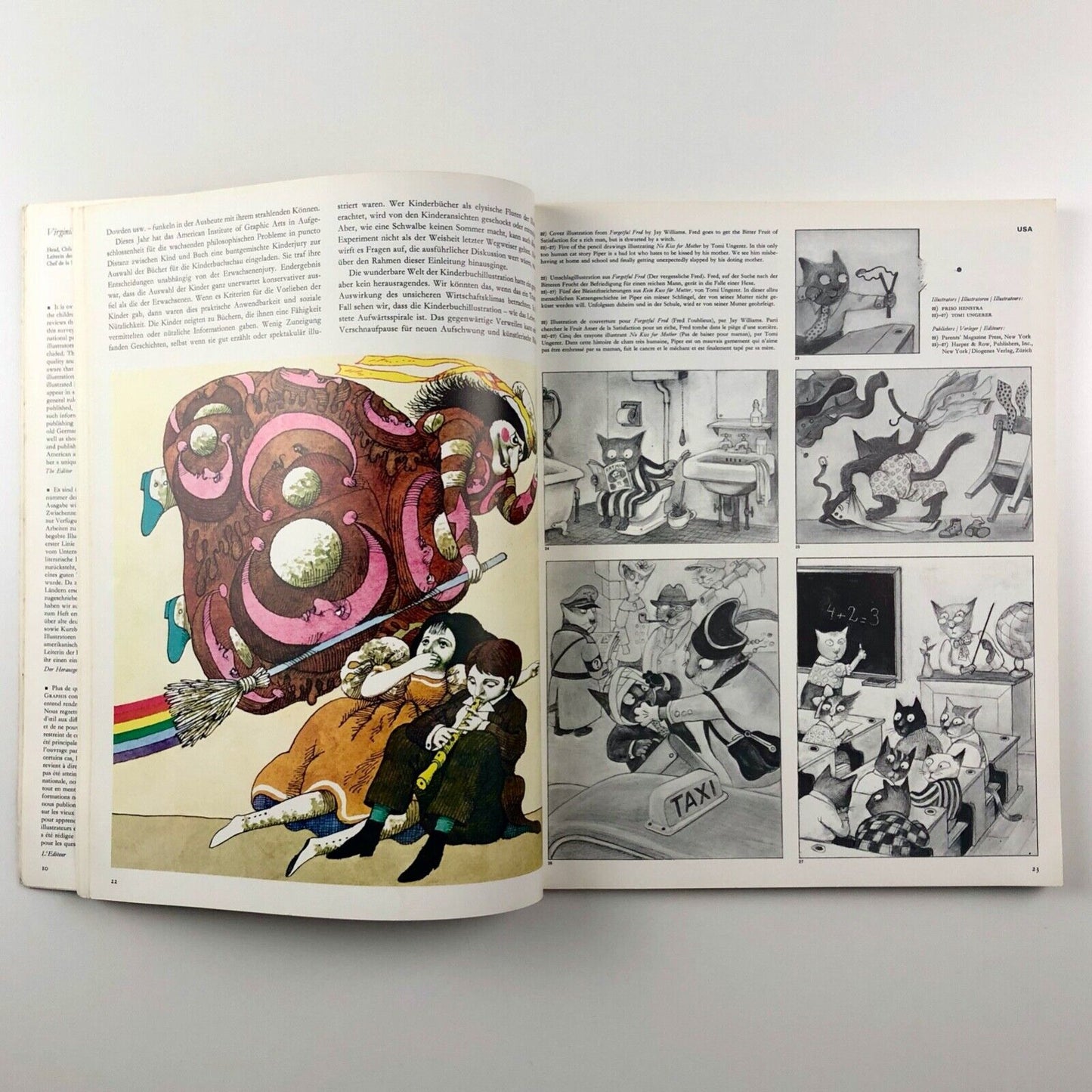 Graphis journal No 177, Vol 31, 1975/76 | Walter Herdeg | Children's book illustration