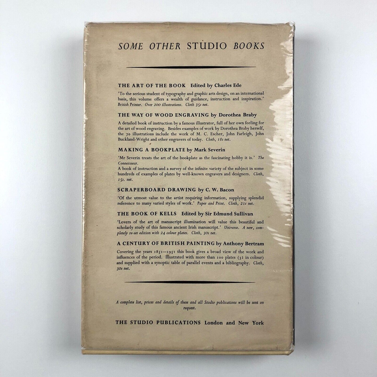 Etching & Engraving Techniques and the Modern Trend | John Buckland-Wright 1953