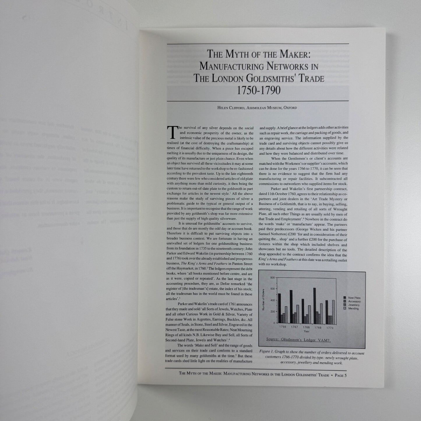 Silver & Jewellery Production & Consumption Since 1750. Edited by Kenneth Quickenden & Neal Adrian Quickenden | University of Central in England in Birmingham (UCE)/Article Press, 1995