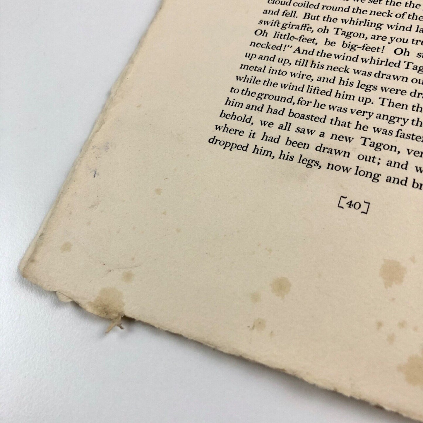 Specimen pages for The Bamboo Dancer Clover Hill Press Cleverdon | Eileen Mayo, 1937