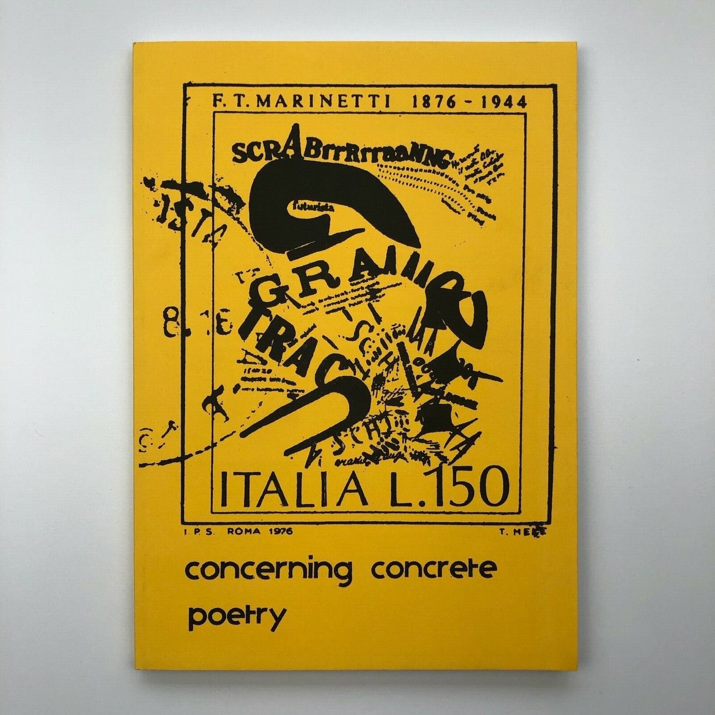 Concerning concrete poetry by Bob Cobbing and Peter Mayer | Slimvolume, 2014