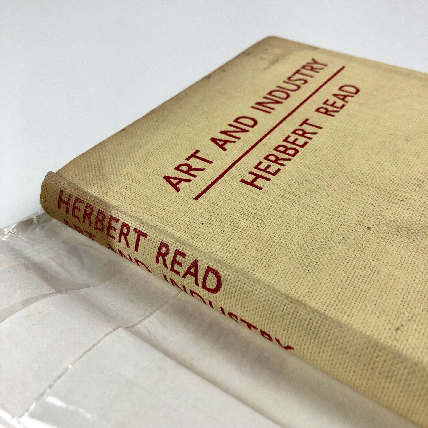 Art and Industry by Herbert Read | Faber & Faber | Second edition, 1944