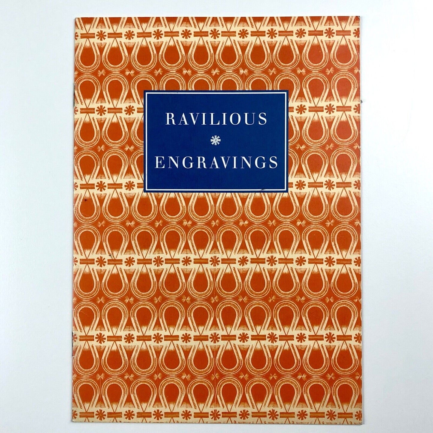 Promotional leaflet for Ravilious Engravings | The Wood Lea Press