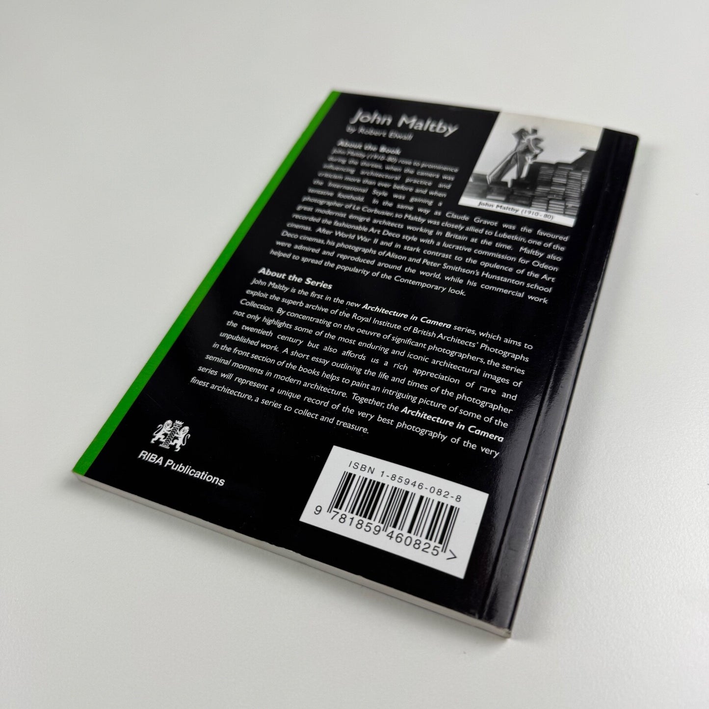 John Maltby by Robert Elwall. Architecture in Camera | RIBA Publications, 2000