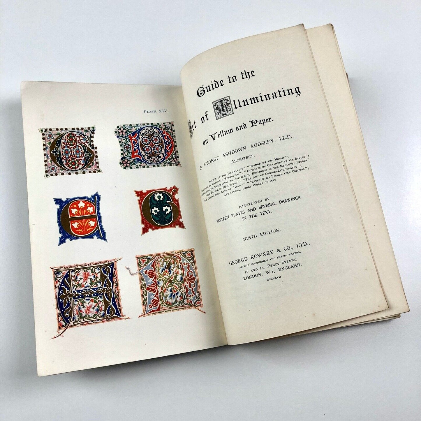 A Guide to the Art of Illuminating by George Ashdown Audsley | George Rowney, 1927