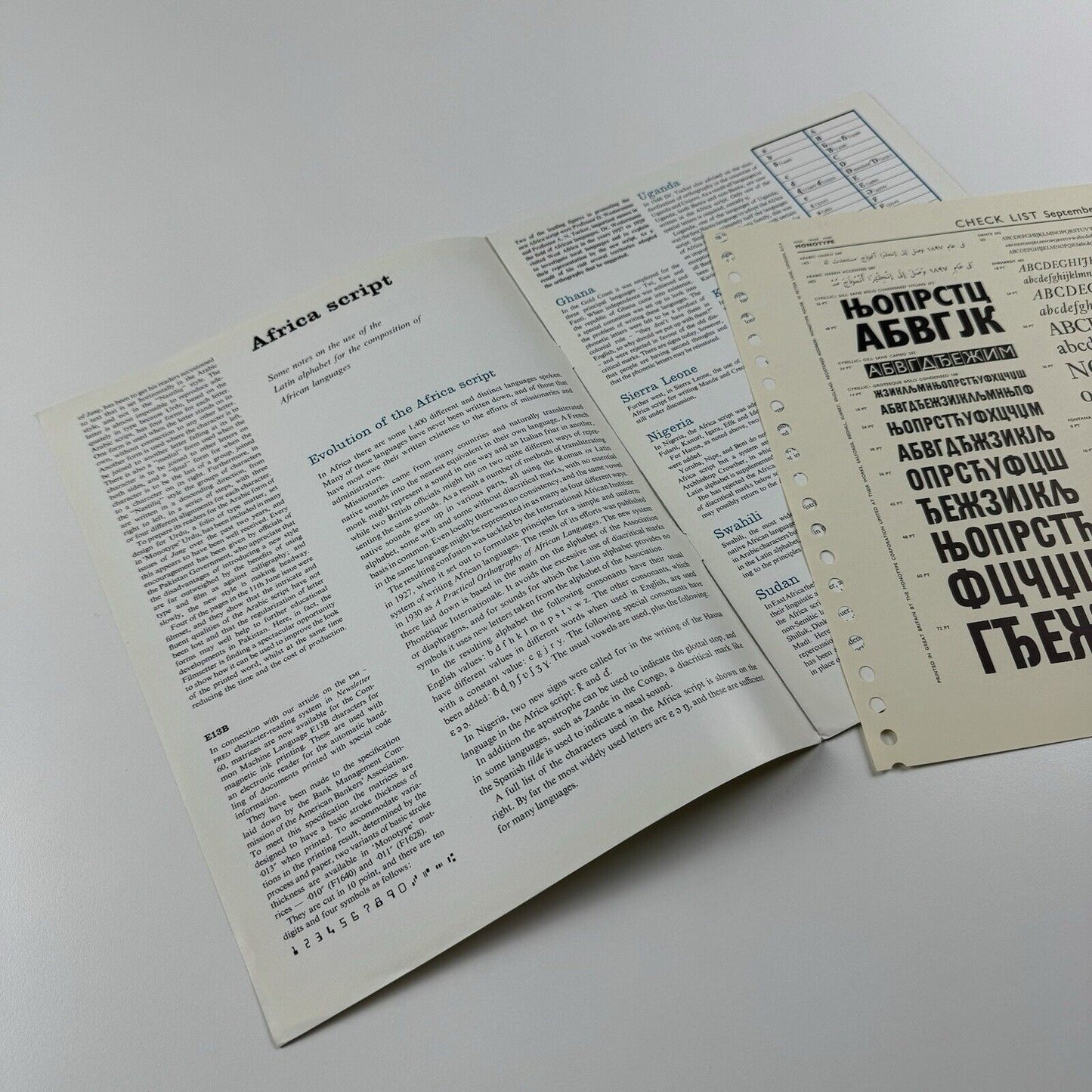 Monotype Newsletter 63 – September 1961 | Urdu newspaper | Javed Press