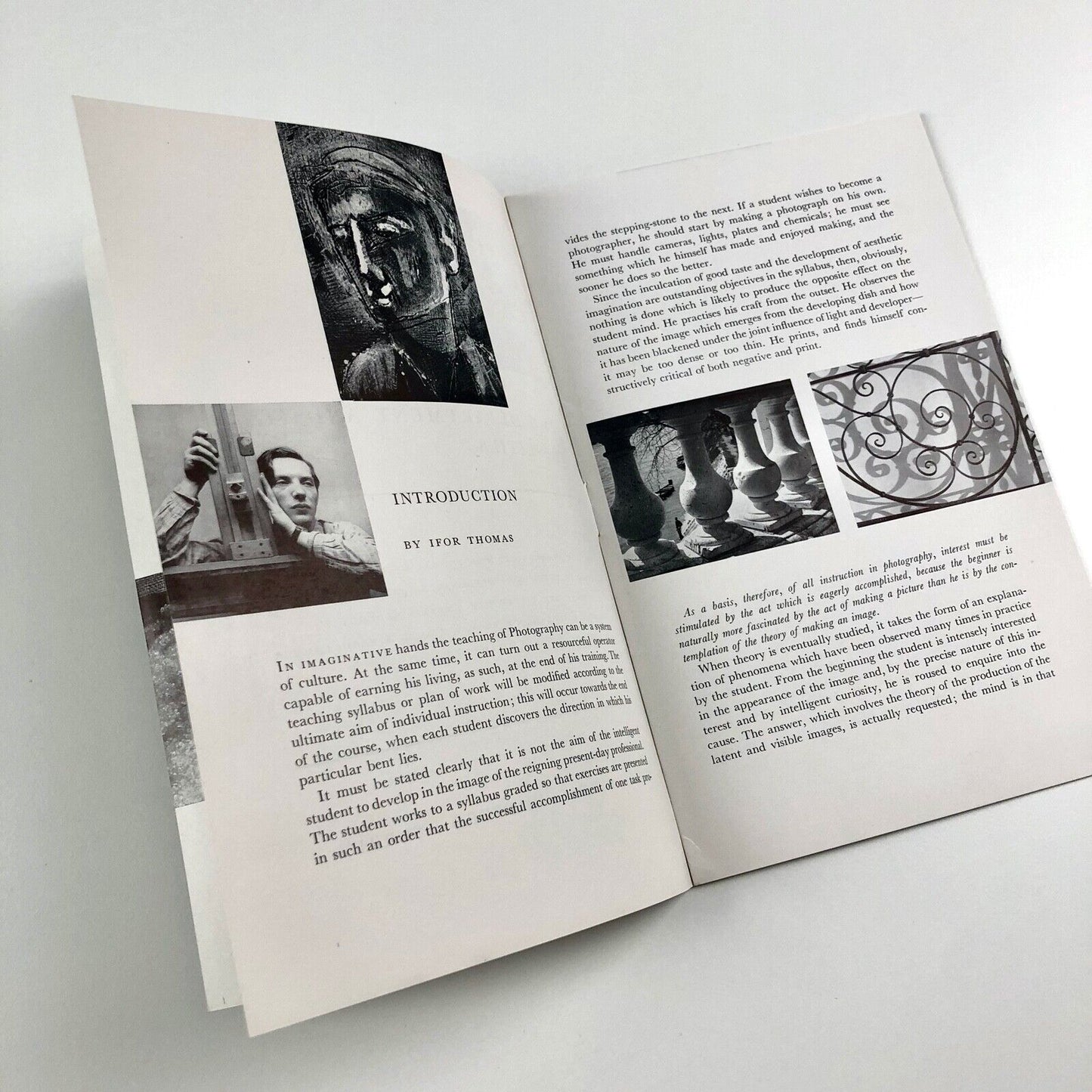 Prospectus of Photography. The department and its facilities | Guildford School of Art, 1960s | introduction by Ifor Thomas