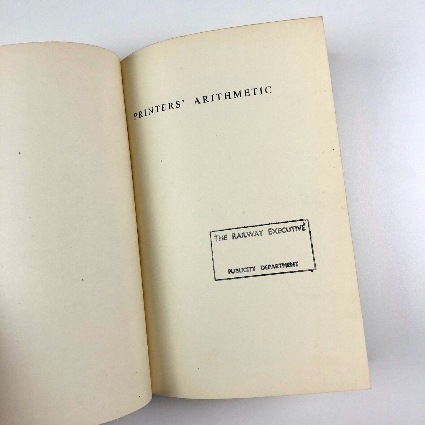 Printers' Arithmetic by F. C. Avis | The Leagrave Press, 1949
