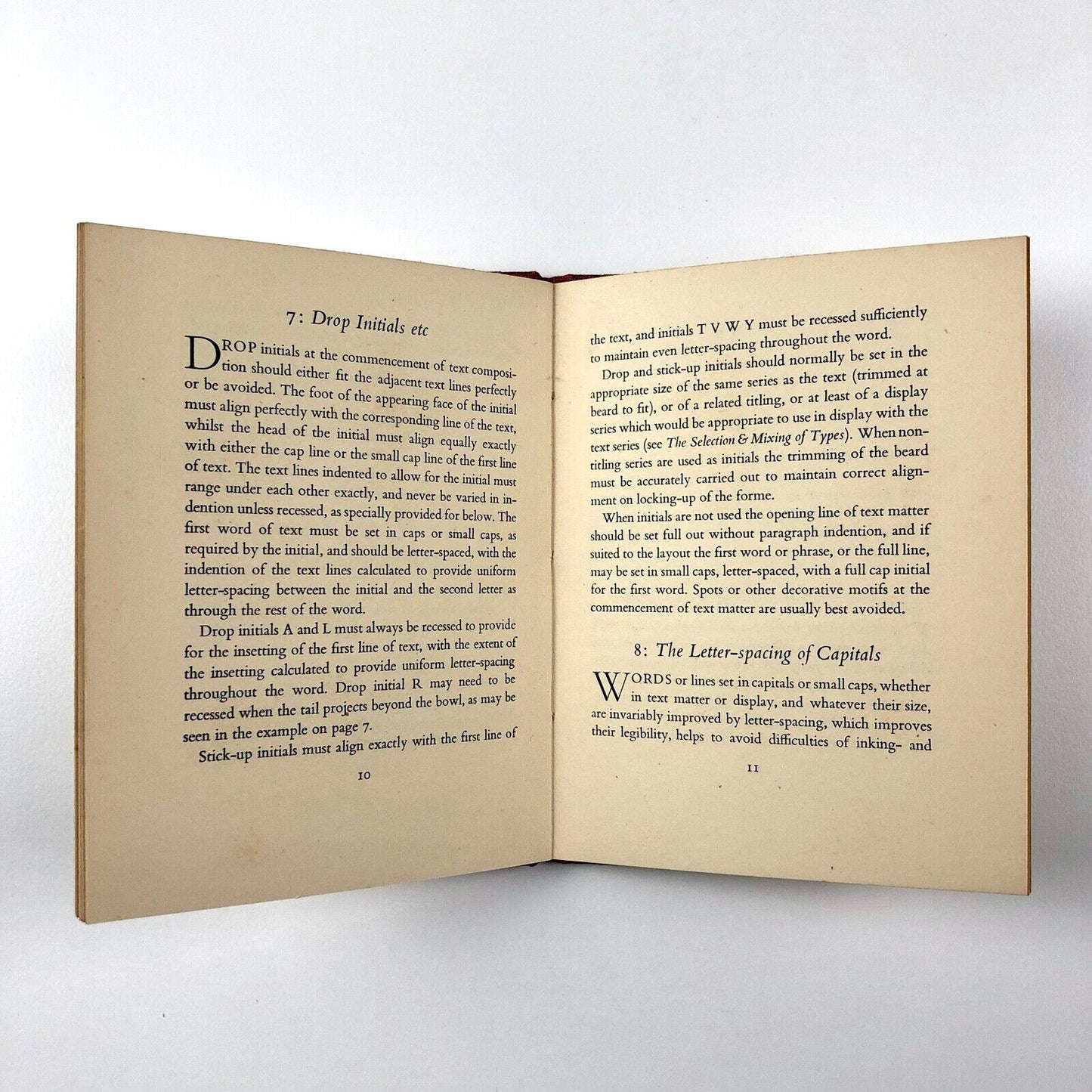 House Style of Composition for the Publications of The Studio Ltd | 1948 booklet