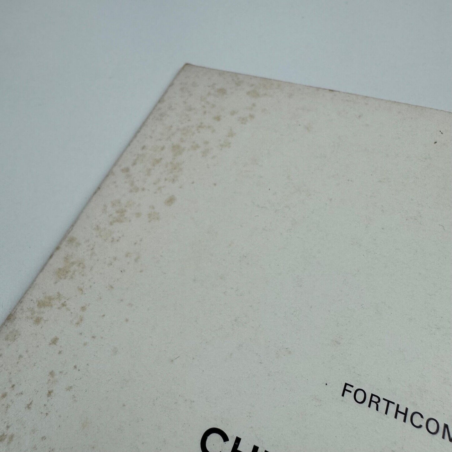 Folding card for Peter Unsworth | The Piccaddilly Gallery, London, November 1970