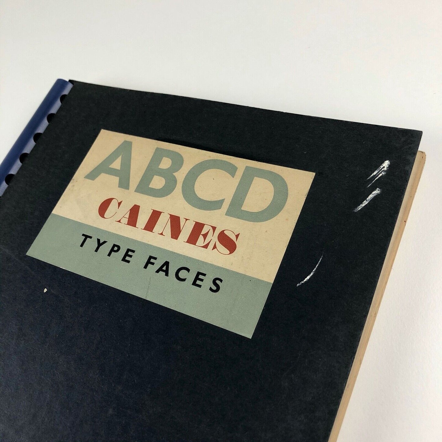 ABCD Caines Type Faces | Type specimen book | W. S. Caines, 1950