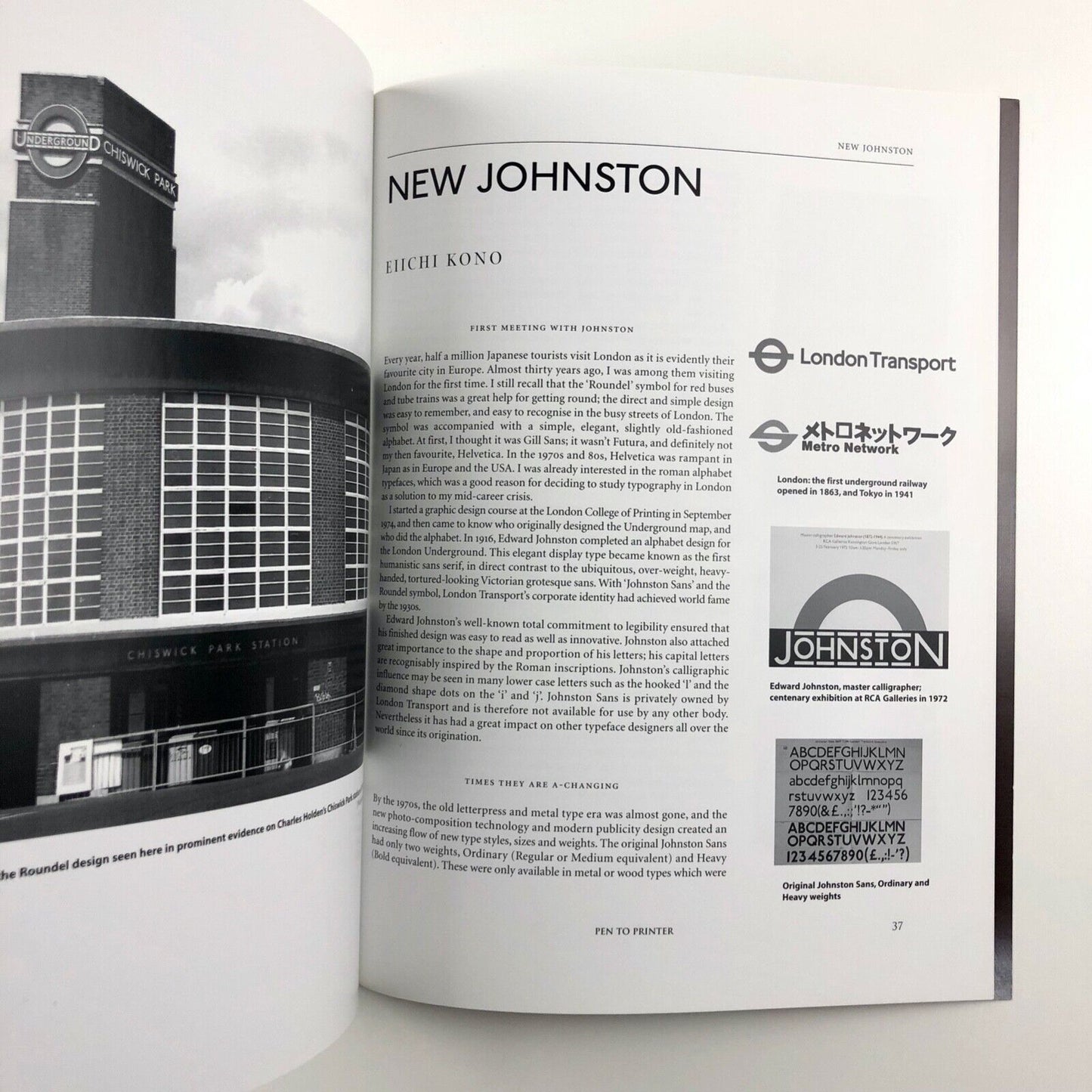 Pen to Printer. A special edition of The Scribe No. 77 & EJF Journal No. 8 | 2003