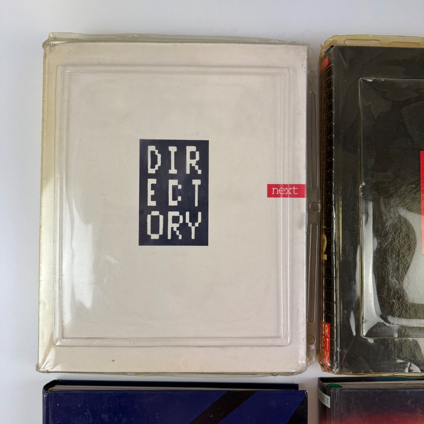 Next Directory catalogues numbers 1 to 6 1988 to 1990 one signed George Davies