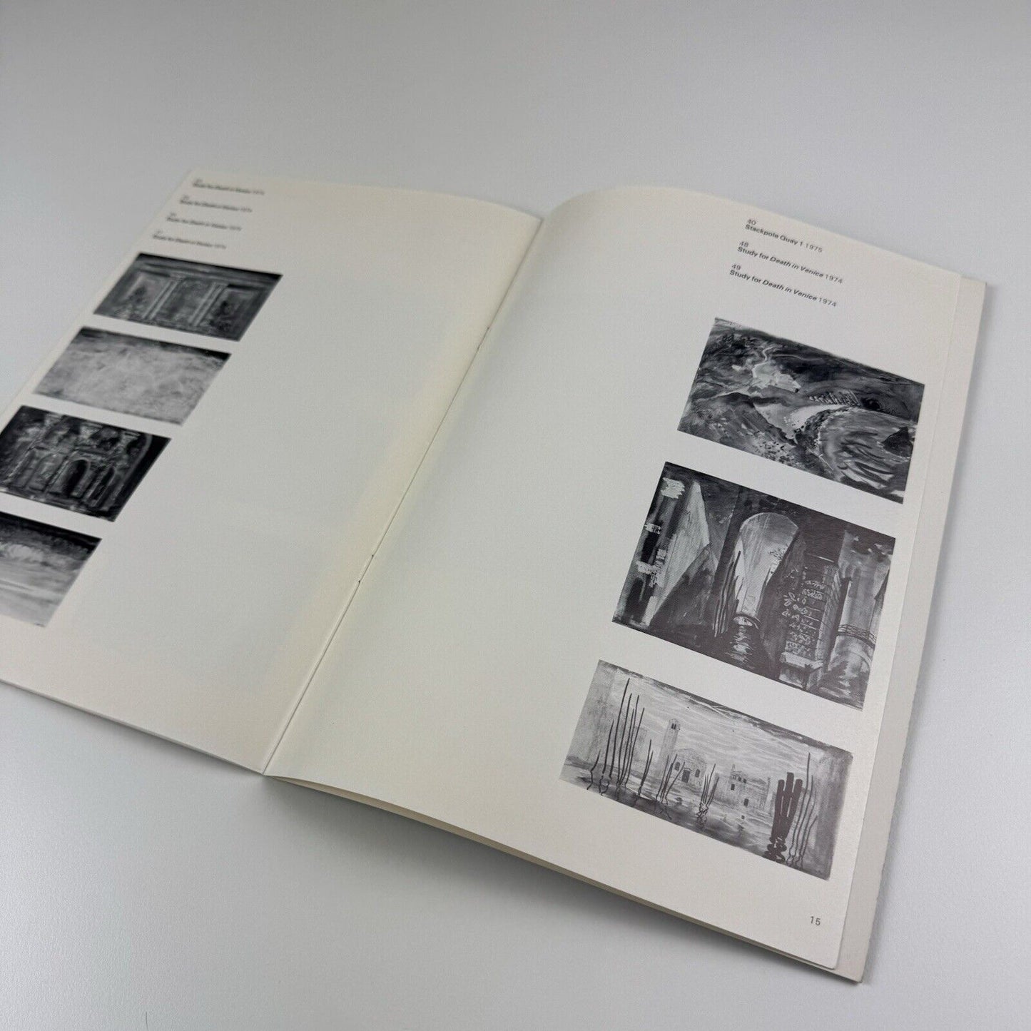John Piper | Marlborough Fine Art September and October 1975 | Gordon House design