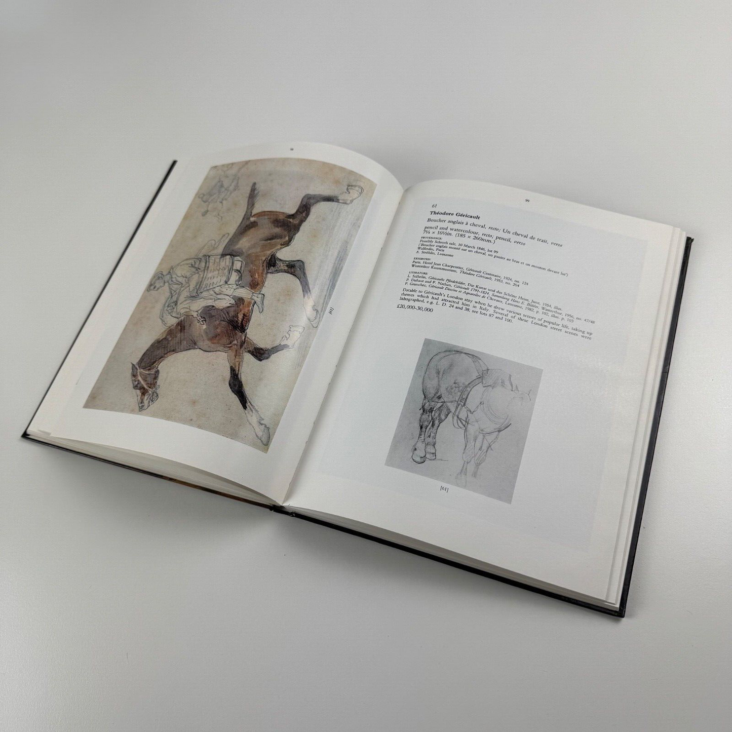 Théodore Géricault: The Hans E. Bühler Collection of Pictures, Drawings and Lithographs | Christie's London 15 November 1985