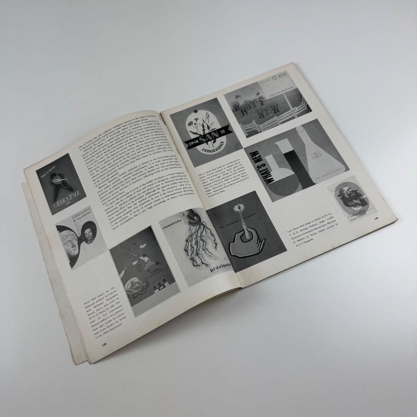 Art & Industry Vol 57, no 341, Nov 1954 pharmaceutical advertising Hans Barschel