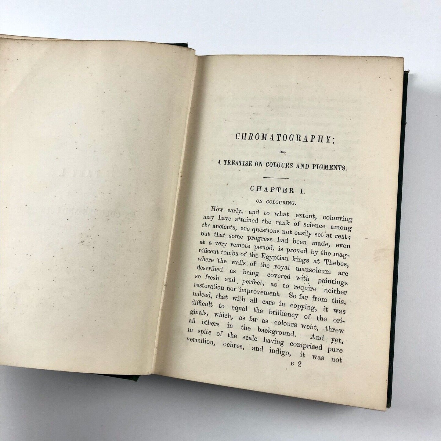 Field's Chromatography by Thomas W. Salter | Winsor and Newton presumed 1869