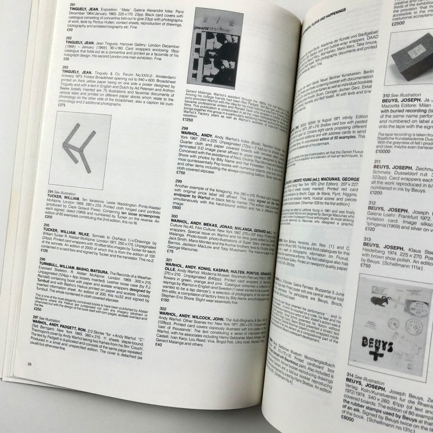 Documents of the Avant-Garde 1945–1990 | Sam Fogg Rare Books | Catalogue 13 | Gordon House design