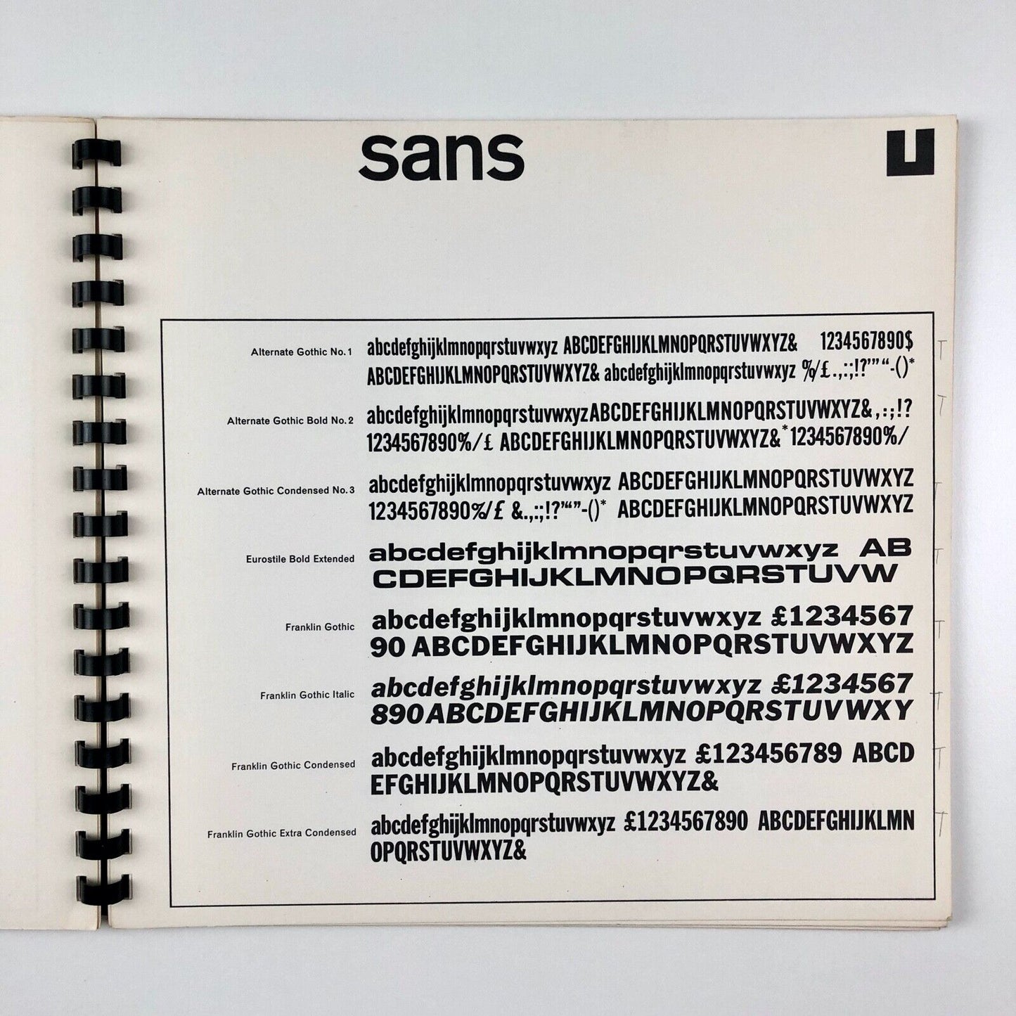 Conway Typography Limited – typefaces for photocomposition | Brochure & ephemera