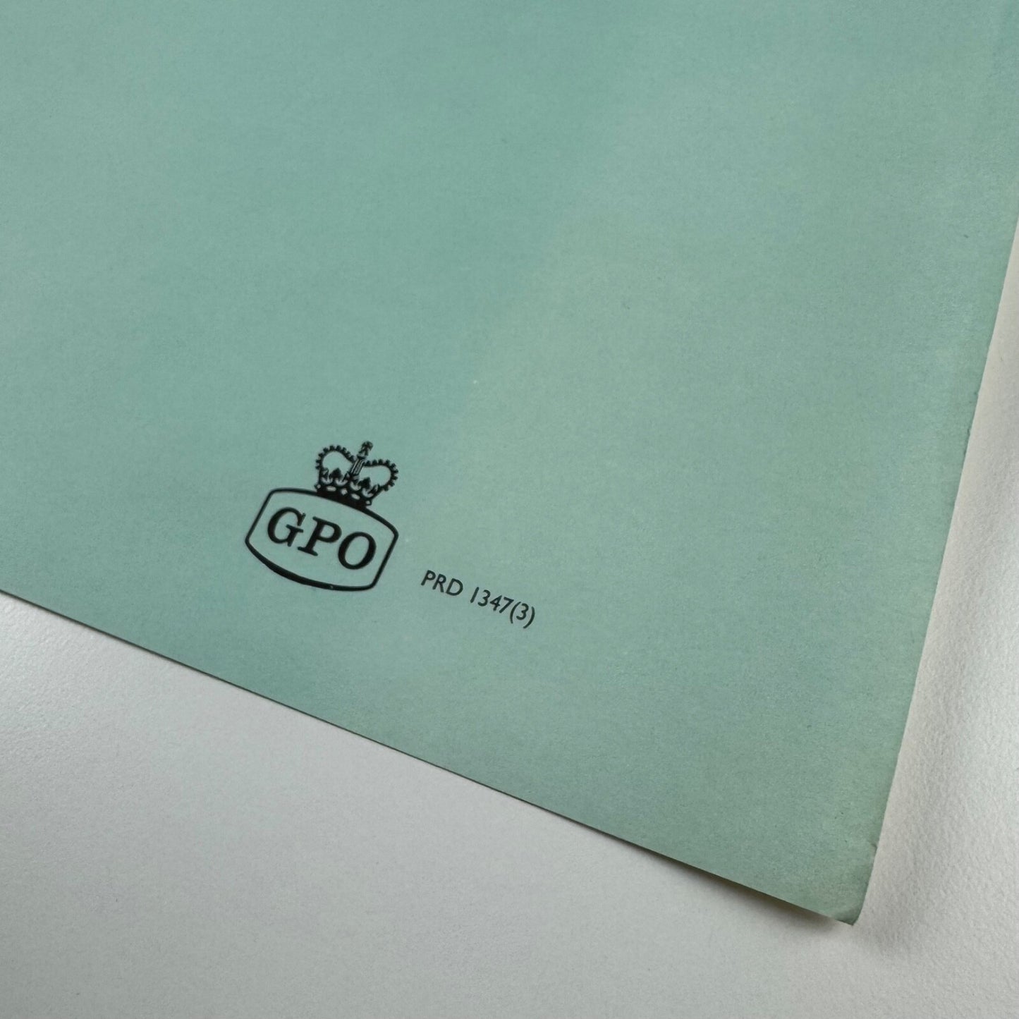 Poster Keeping in Touch GPO series ‘The Post Office at the Airport’. Printed by Sidney Lee, 1962