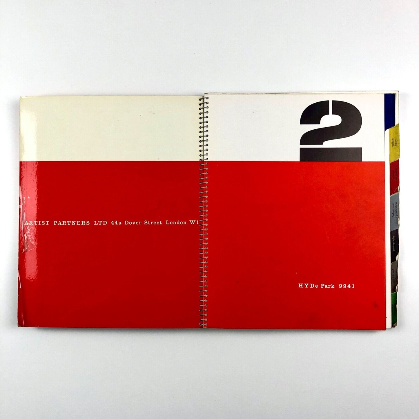 AP2 - Artist Partners | Wire-bound prospectus undated, presumably 1950s/1960s