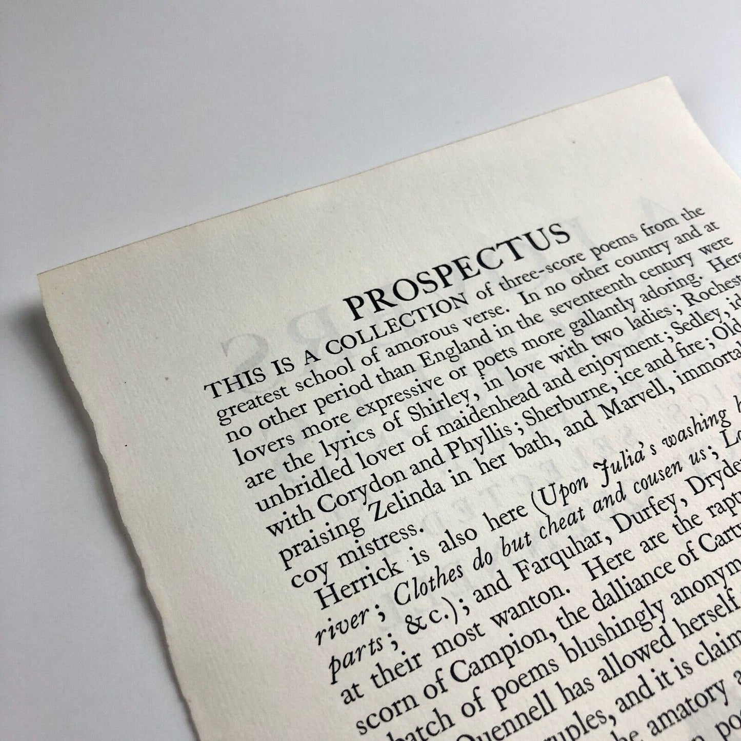 A Lovers Progress Nancy Quennell | Golden Cockerel Press prospectus 1938