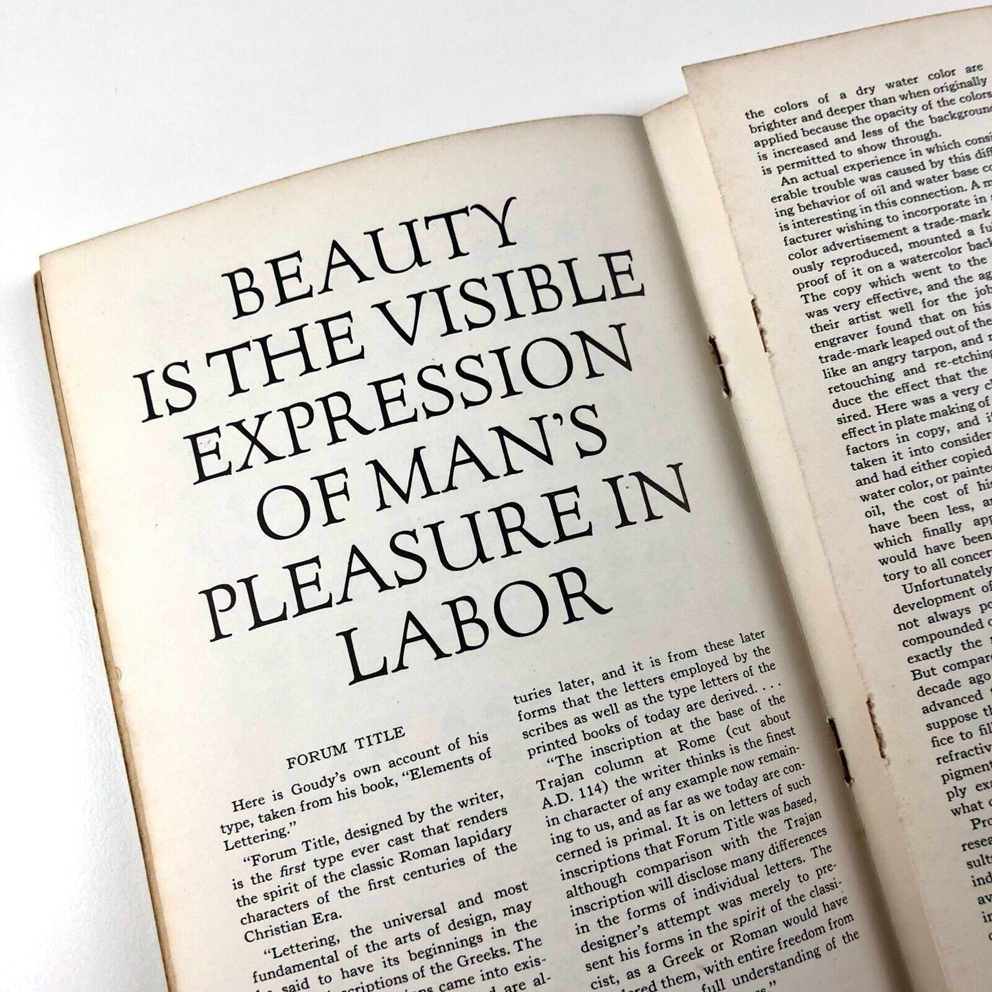 PM issue number 8 | Journal for Production Managers | F. W. Goudy | April 1935