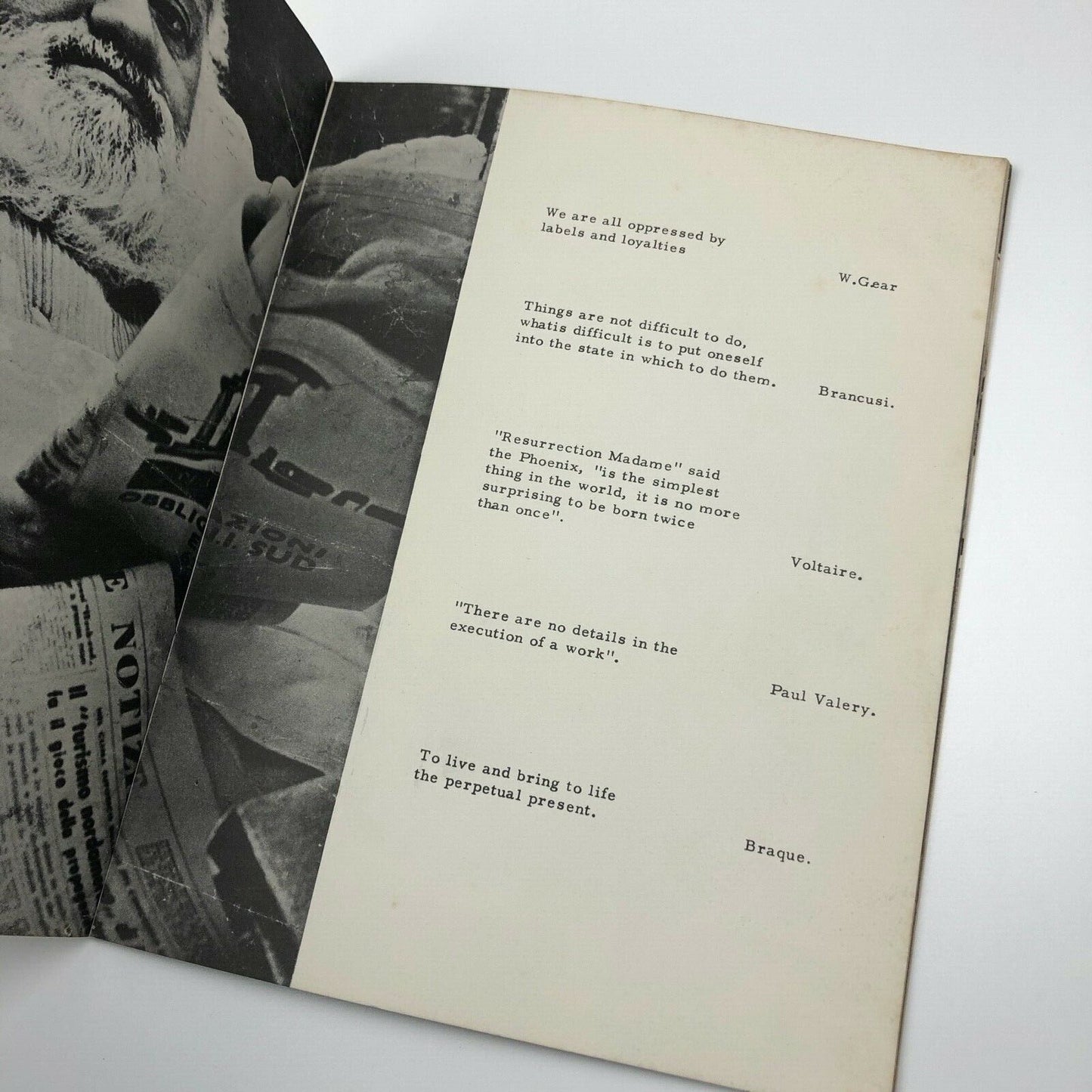 FIRST: A magazine for Sculpture students of The St Martins School of Art, 1960, issue 1