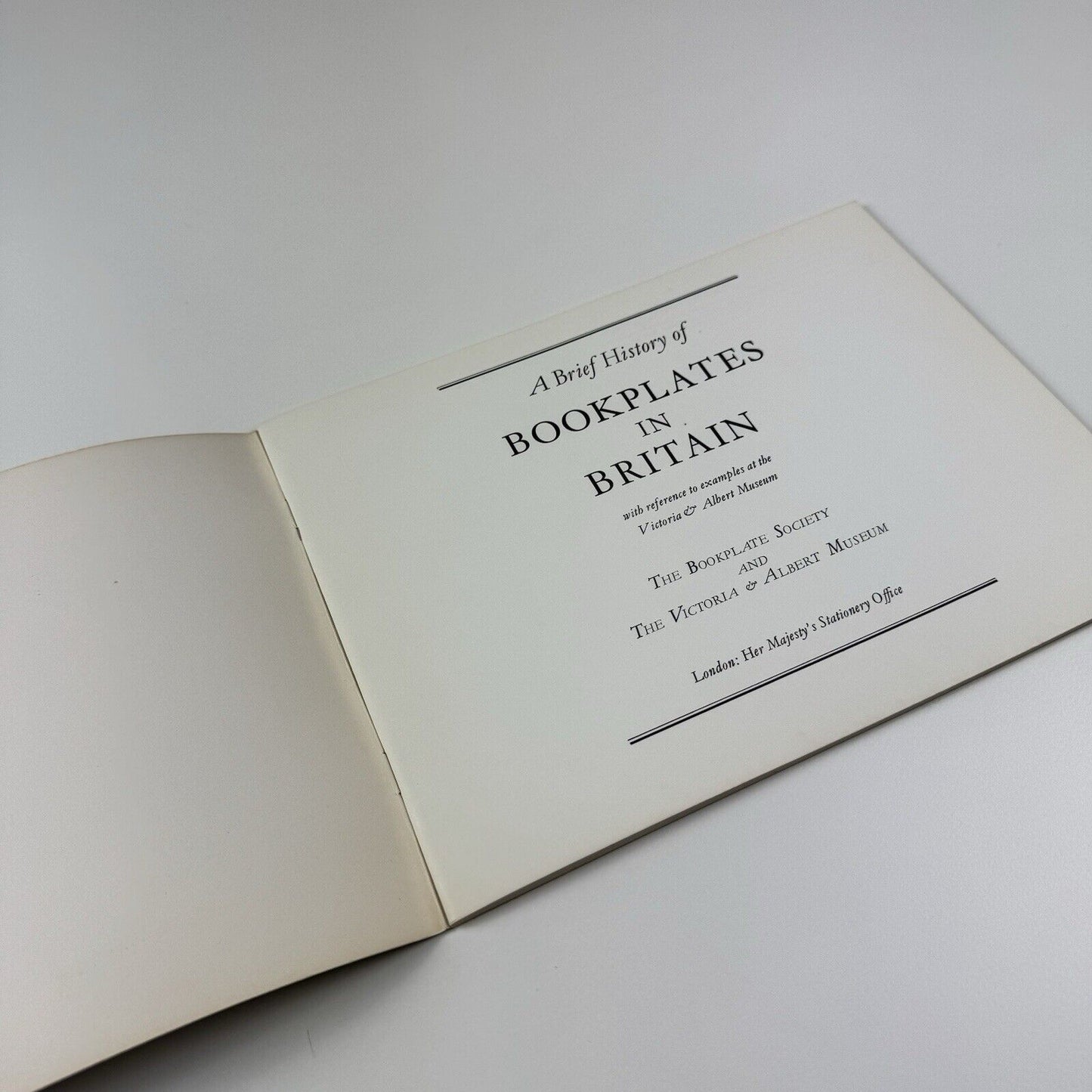 Bookplates in Britain | The Bookplate Society and The Victoria & Albert Museum, HMSO, 1979